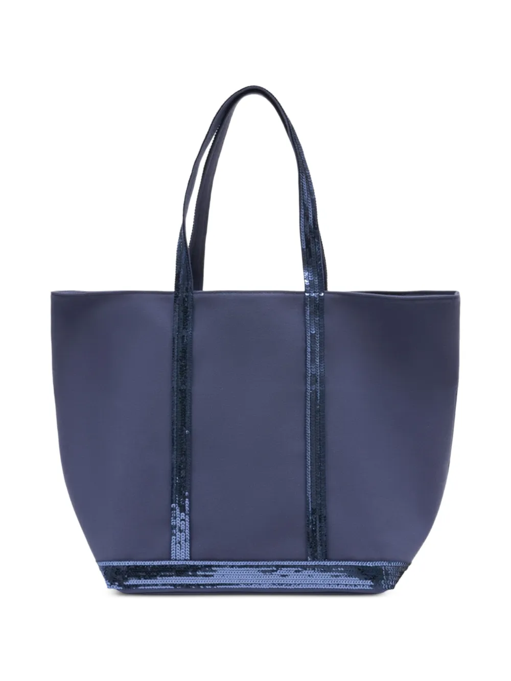 Vanessa Bruno L sequin-handles tote bag - Blu