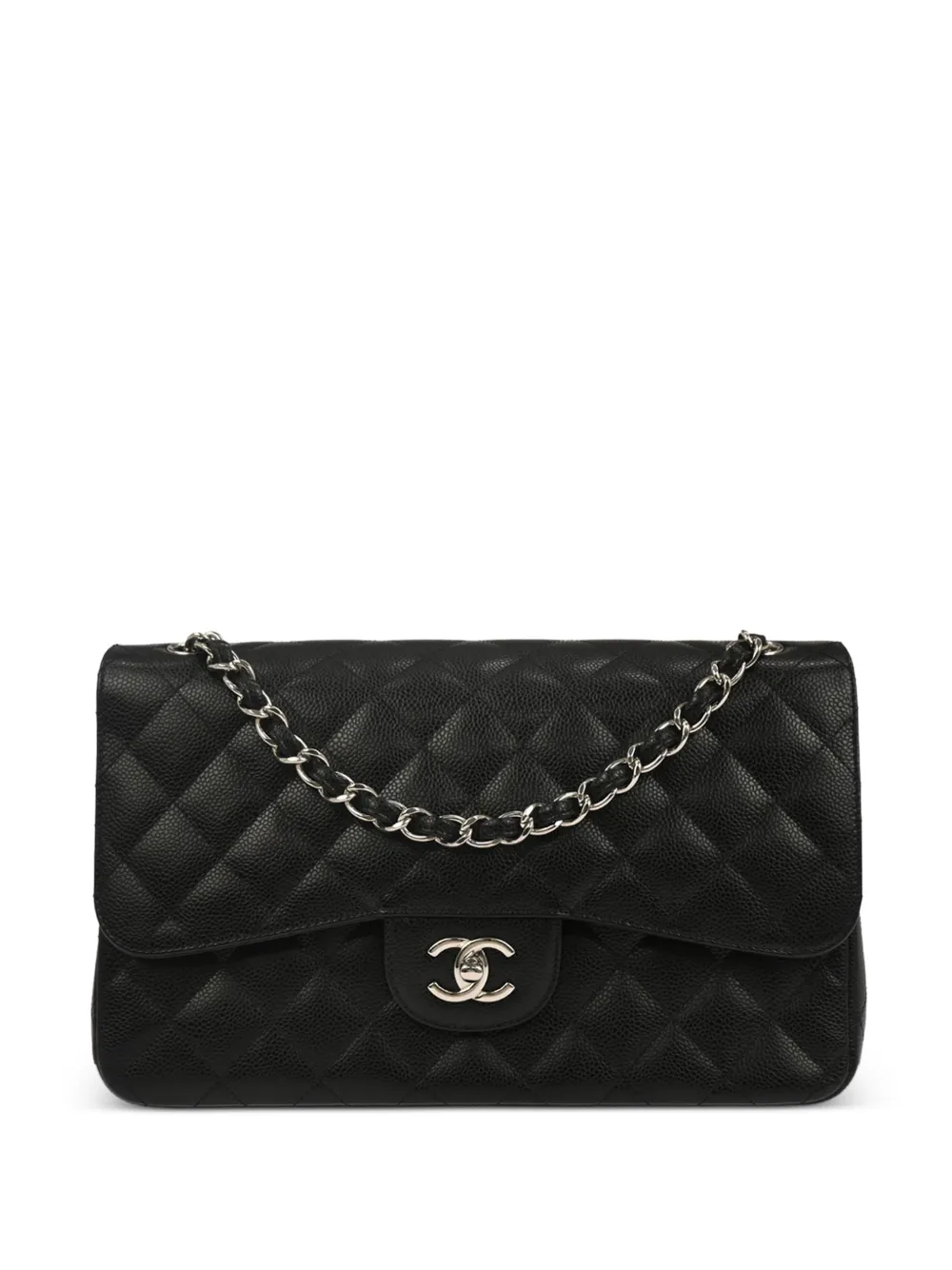CHANEL Pre-Owned Borsa a spalla con battente 2011 - Nero