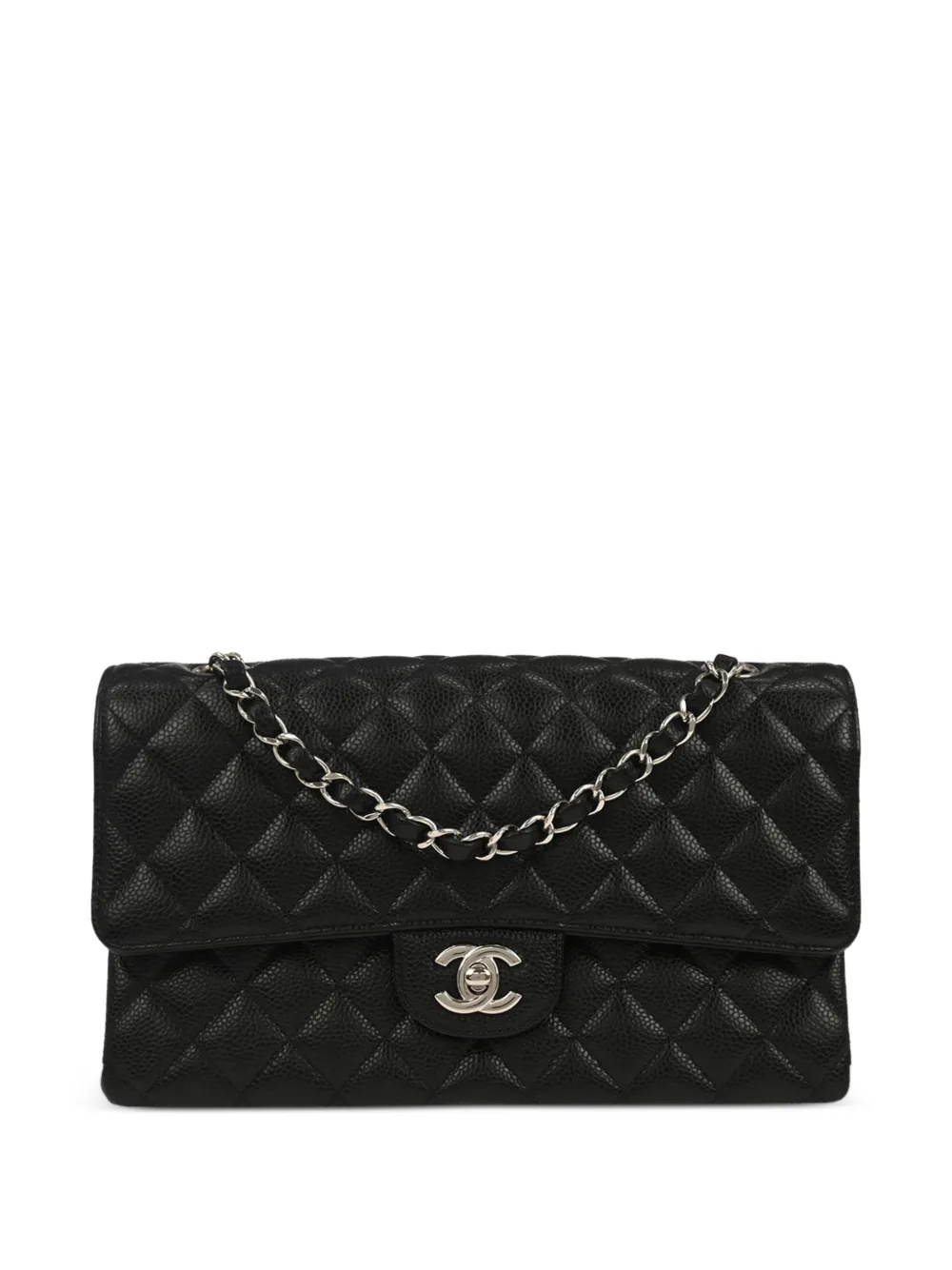 CHANEL Pre-Owned Borsa a spalla media 2018 - Nero