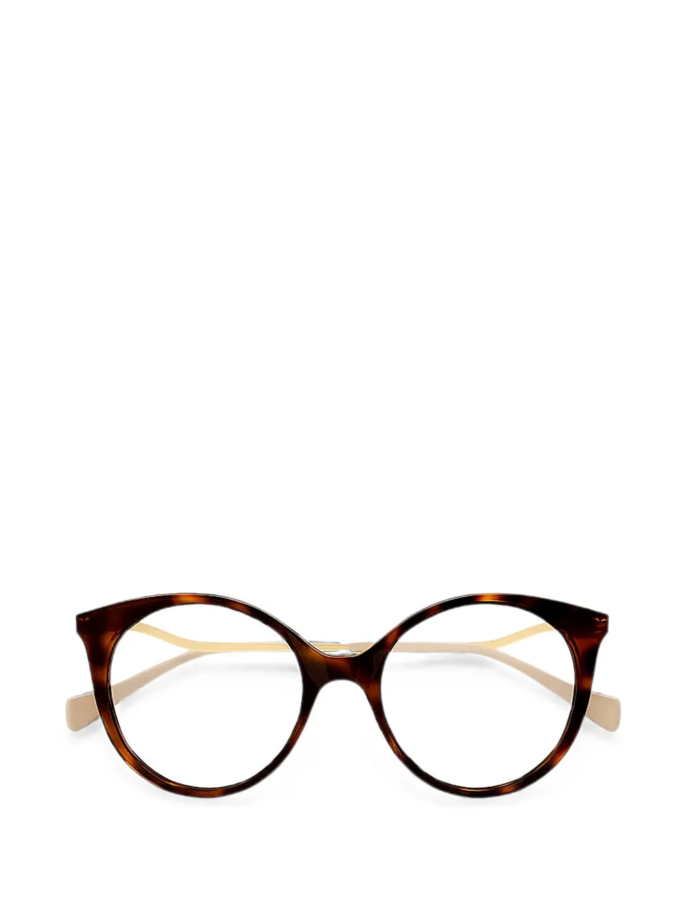 Gucci Eyewear round-frame glasses - Marrone