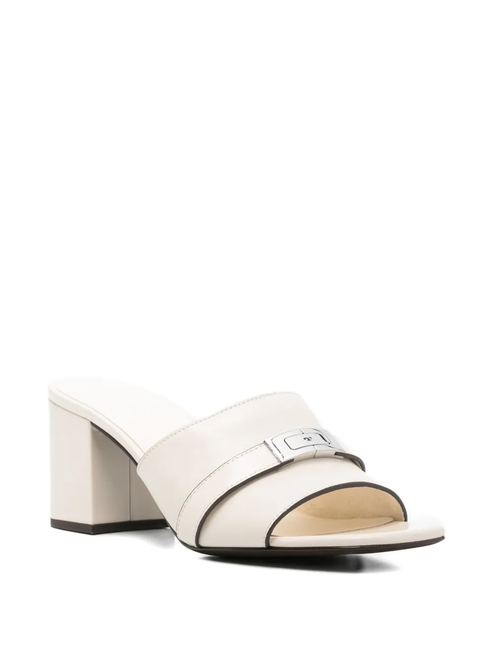 Tory Burch Leelee leren sandalen Beige
