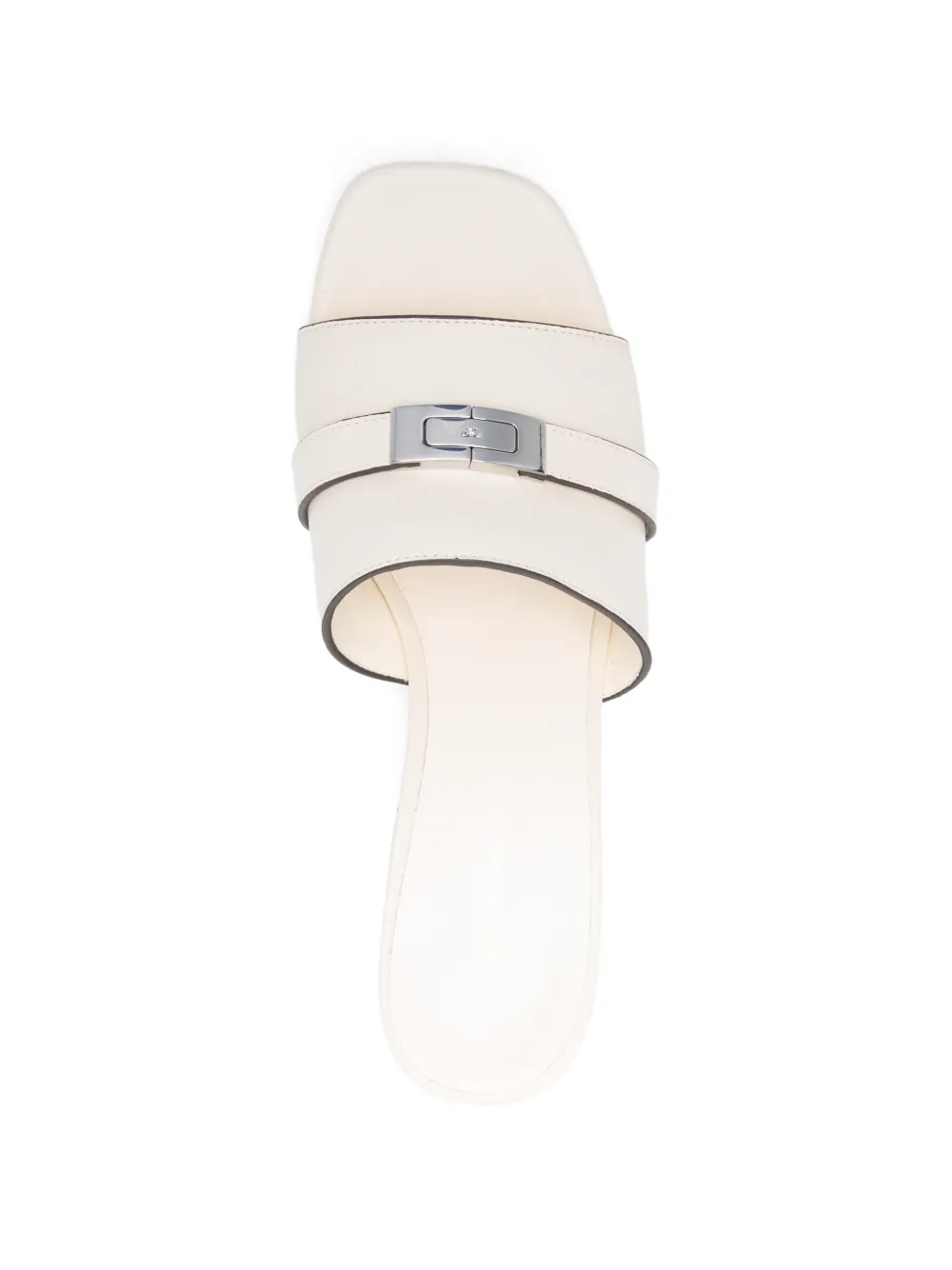 Tory Burch Leelee leren sandalen Beige