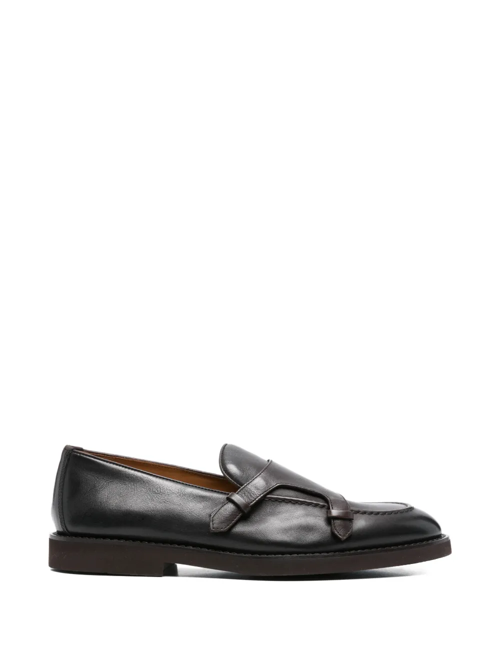 Doucal's leather loafers - Marrone