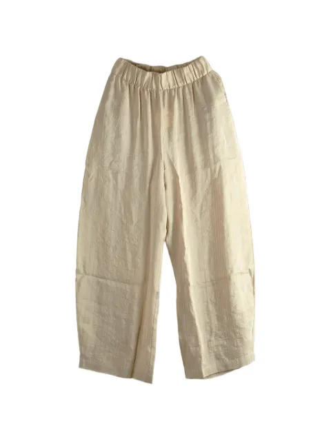 Cortana jacquard striped trousers