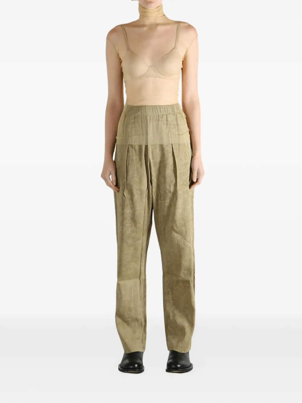  Cortana Pleated Top - Neutrals 