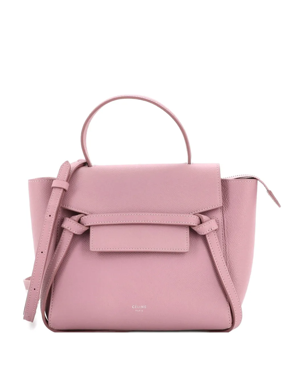 Celine Pre-Owned Belt Bag Textured Leather Nano shoulder bag - Rosa