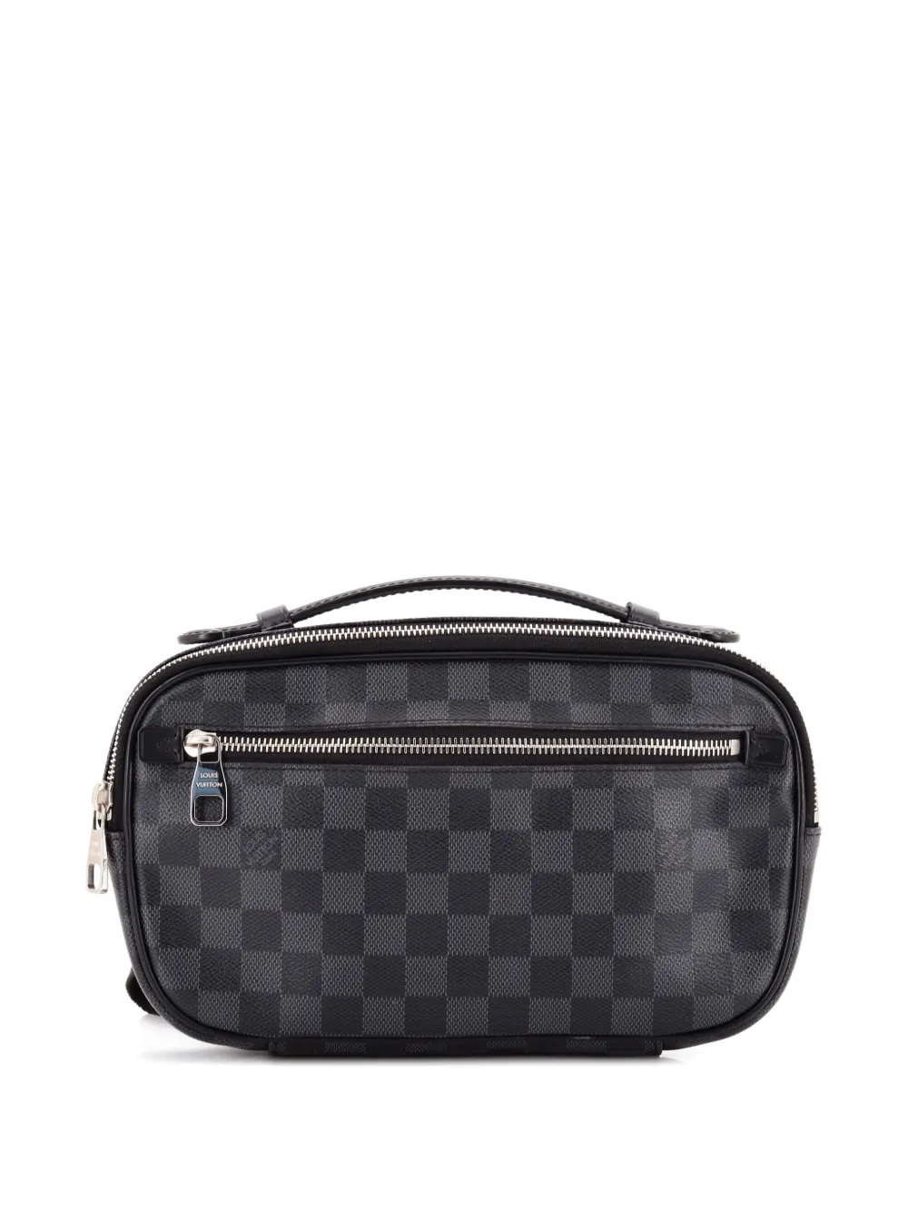 Louis Vuitton Pre-Owned Ambler Waist Bag Damier Graphite belt bag - Nero