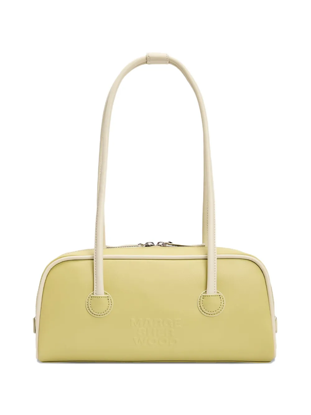 Marge Sherwood Borsa tote con logo goffrato - Giallo