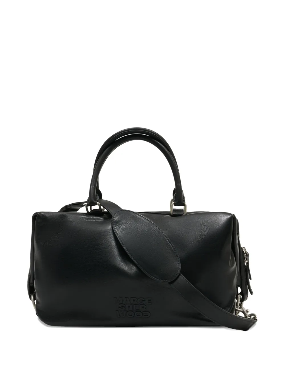 Marge Sherwood Dumpling smooth leather shoulder bag - Nero