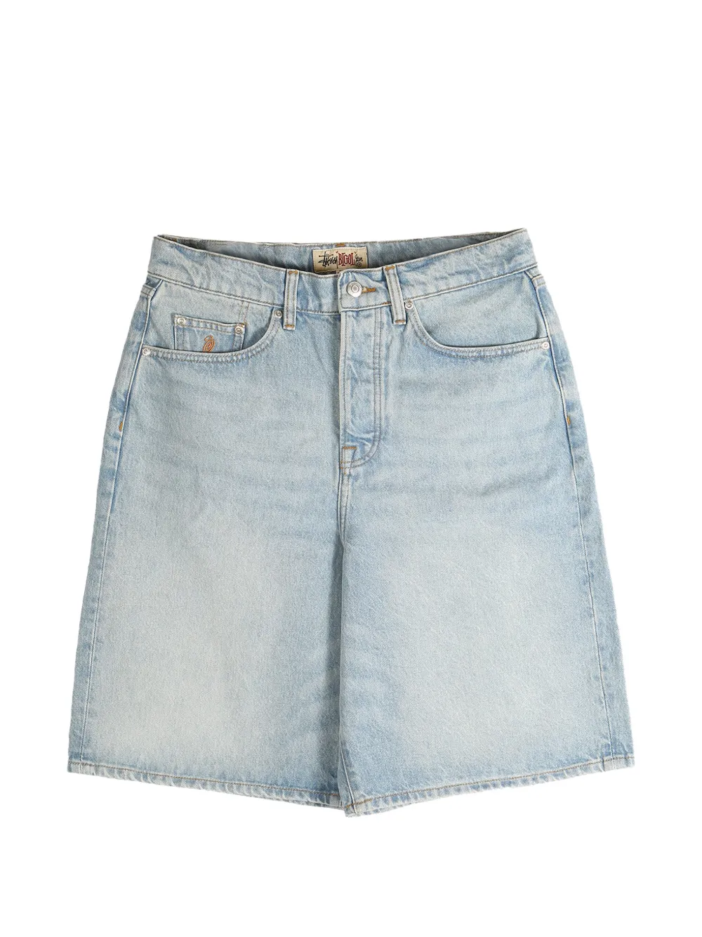 Stüssy Shorts denim Big Ol - Blu