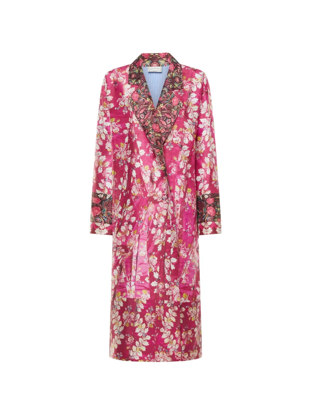 Pierre-Louis Mascia floral-print coat - Rosa