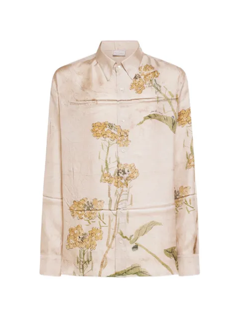 Pierre-Louis Mascia chemise Aloe boutonnée à fleurs