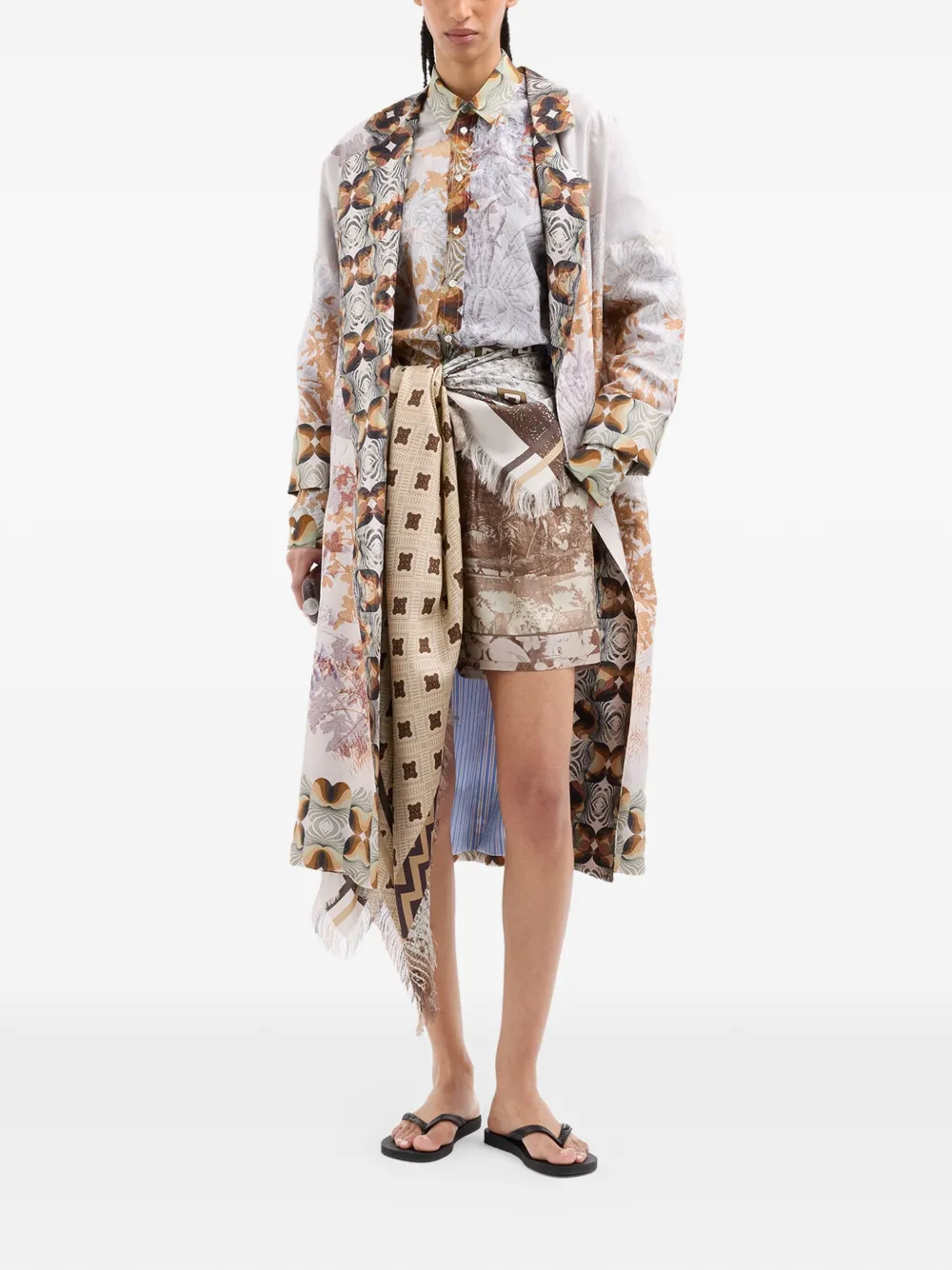 Diomede Floral-Print Longsleeve Shirt