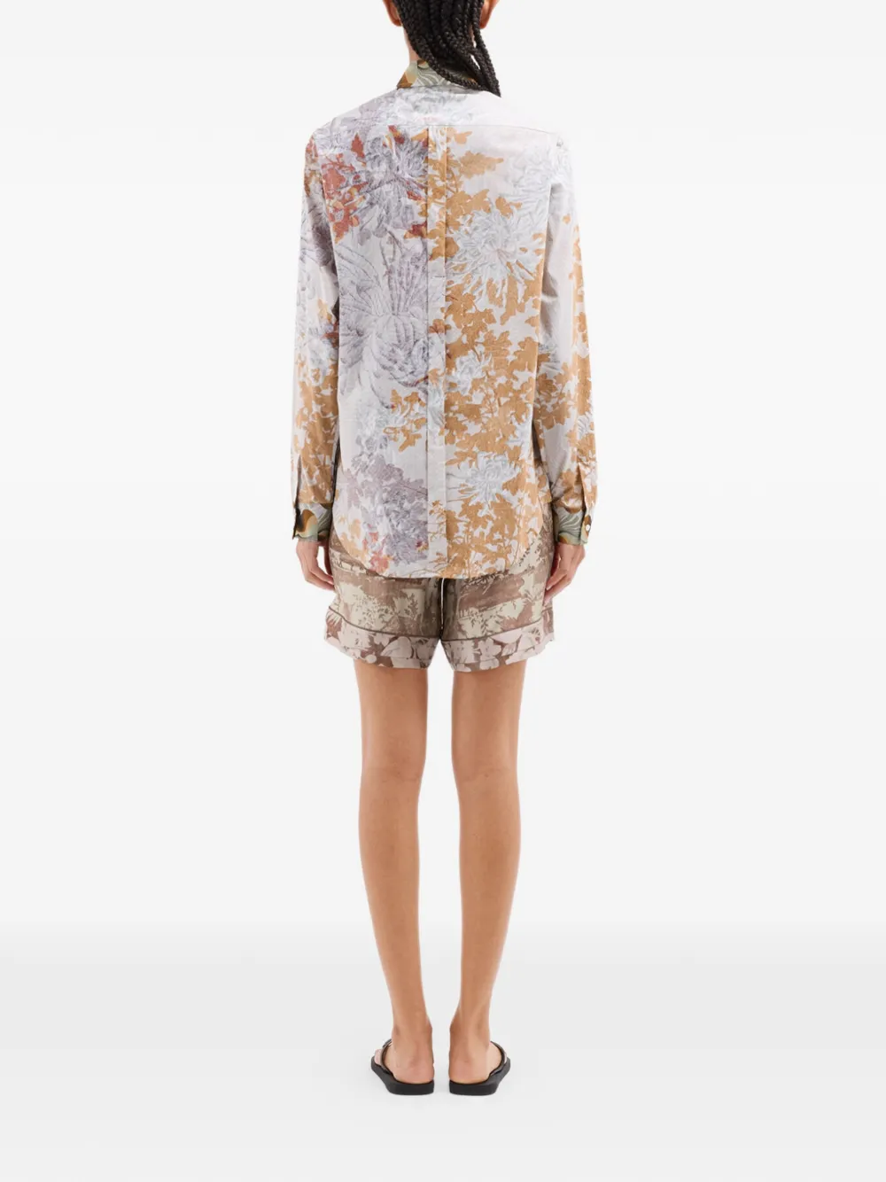 Diomede Floral-Print Longsleeve Shirt