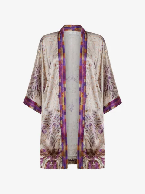 Pierre-Louis Mascia paisley print silk coat