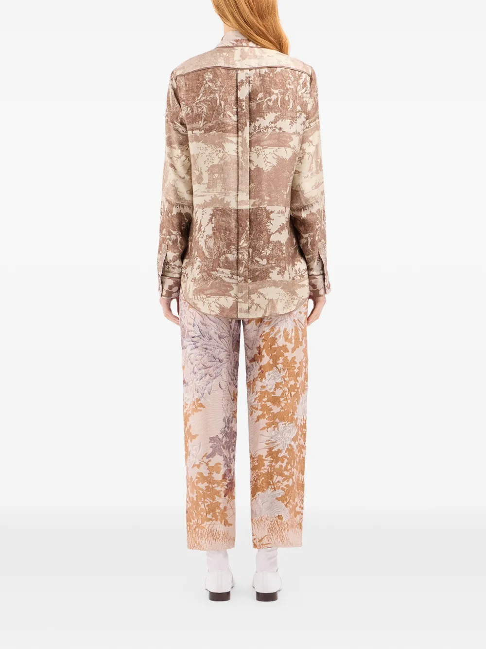 Pierre-Louis Mascia Aloe shirt met knopen Bruin