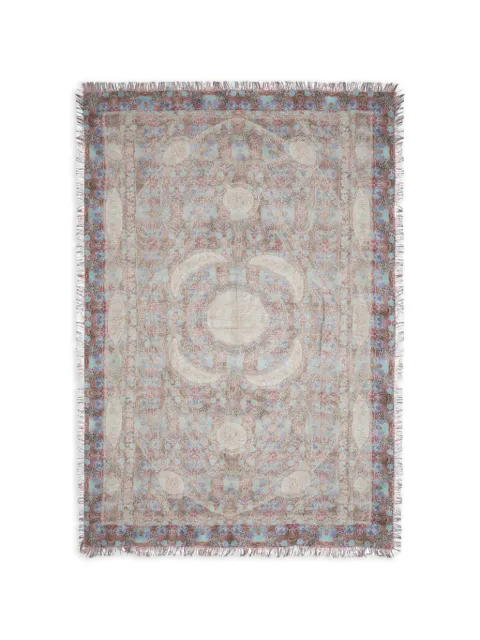 Pierre-Louis Mascia Aloeuw フリンジ シルクスカーフ