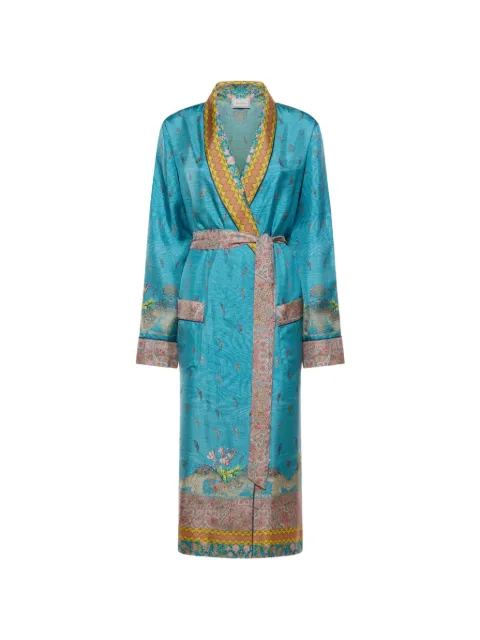 Pierre-Louis Mascia paisley floral dressing gown