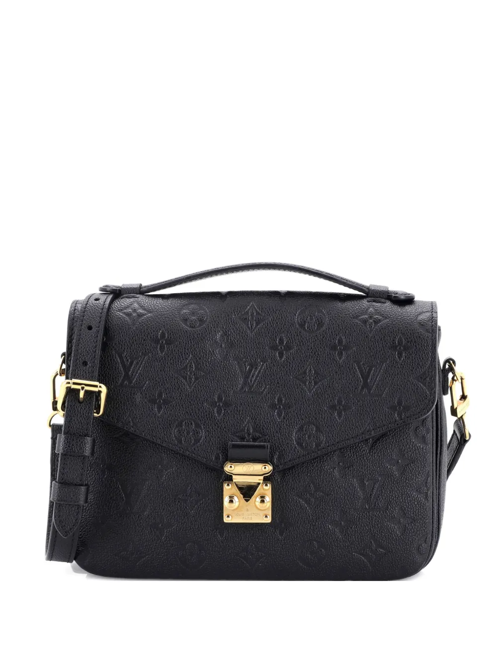 Louis Vuitton Pre-Owned Pochette Metis Monogram Empreinte Leather crossbody bag - Nero