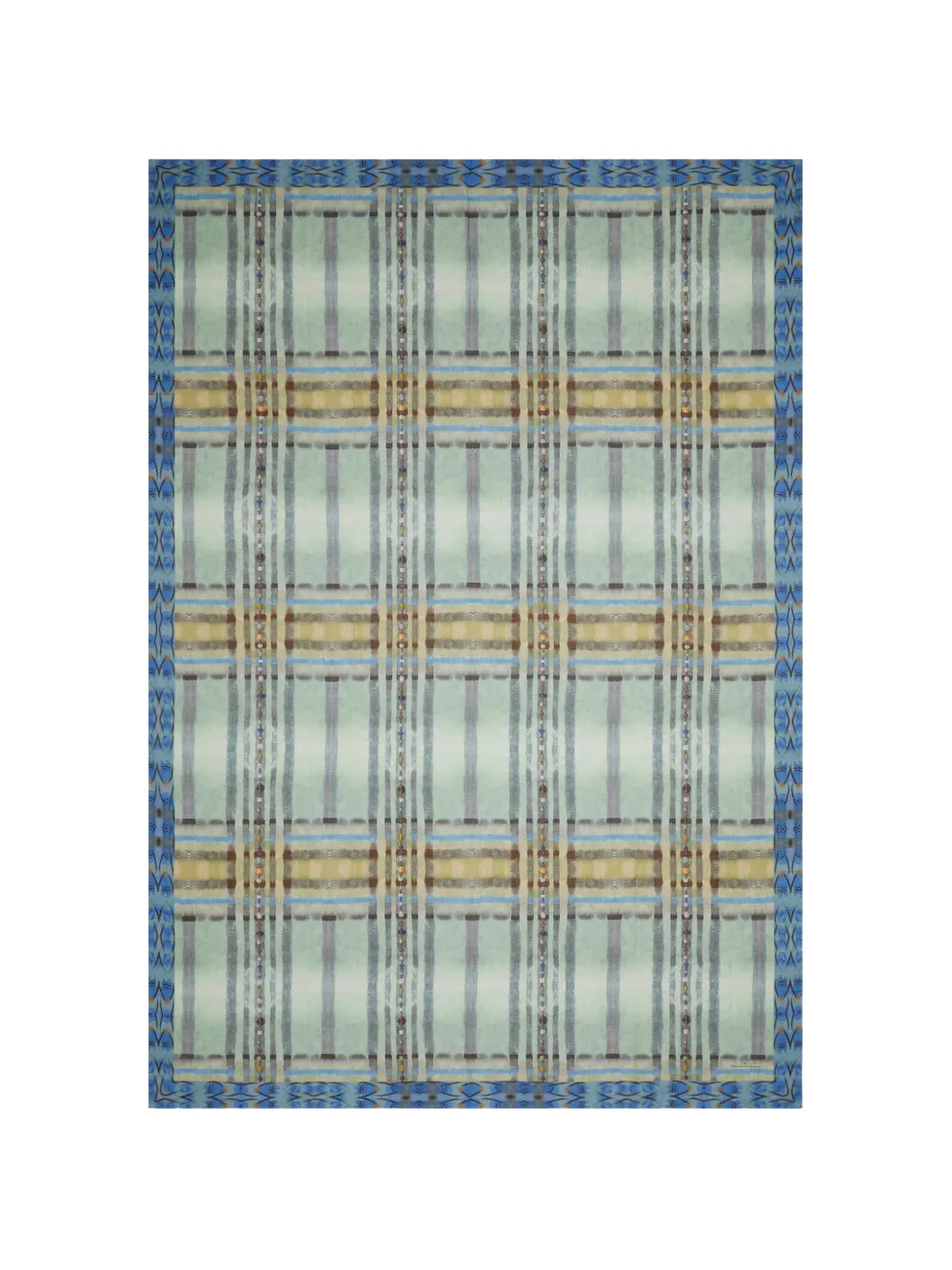 Pierre-Louis Mascia plaid-pattern scarf - Verde