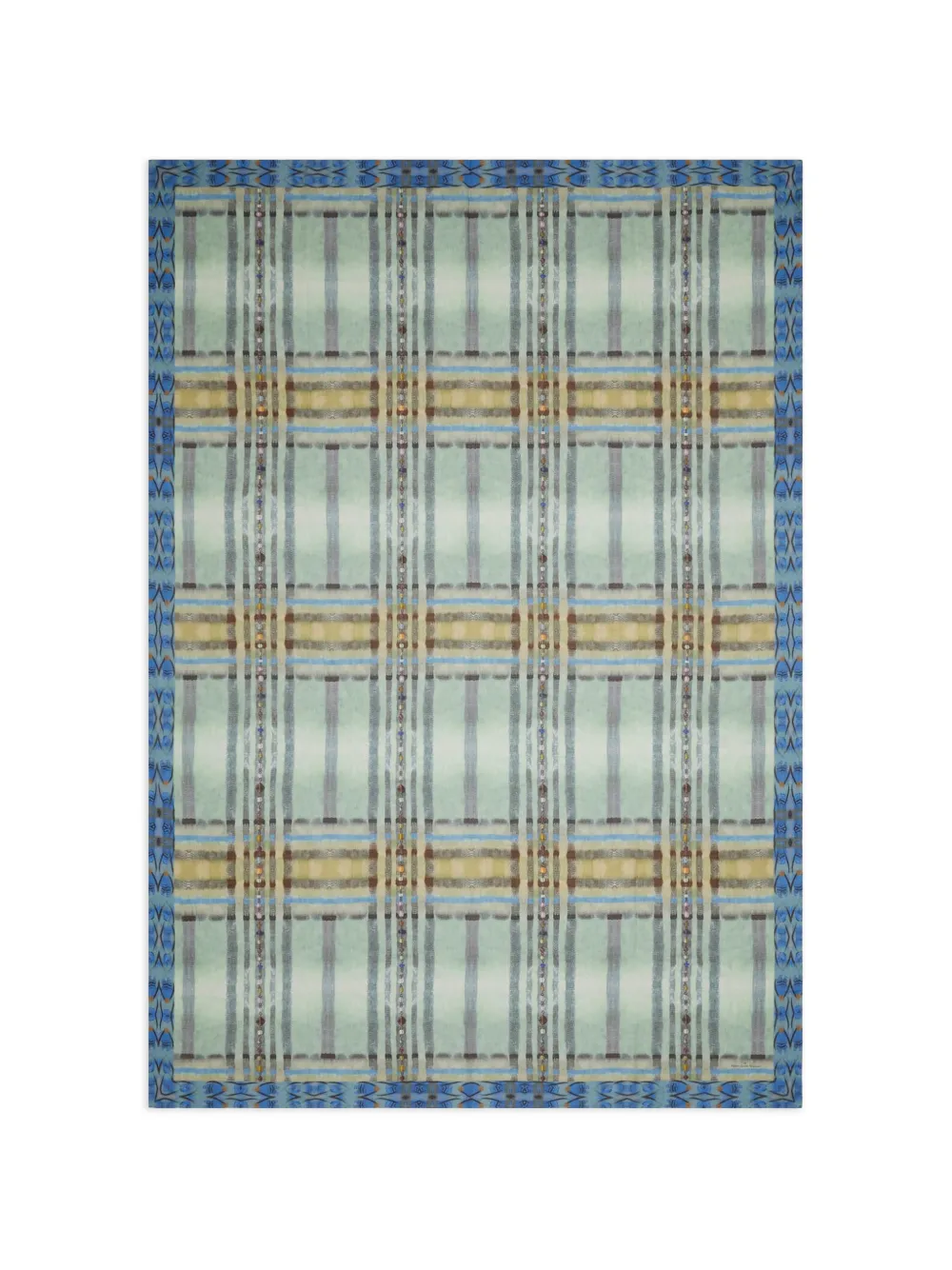 Pierre-Louis Mascia plaid-pattern scarf - Verde