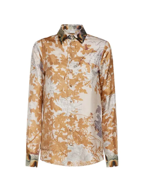 Pierre-Louis Mascia floral-print long-sleeve shirt