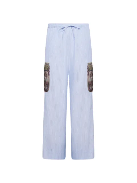 Pierre-Louis Mascia Alomhi pinstripe-pattern trousers