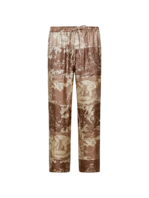 Pierre-Louis Mascia elasticated-waistband trousers