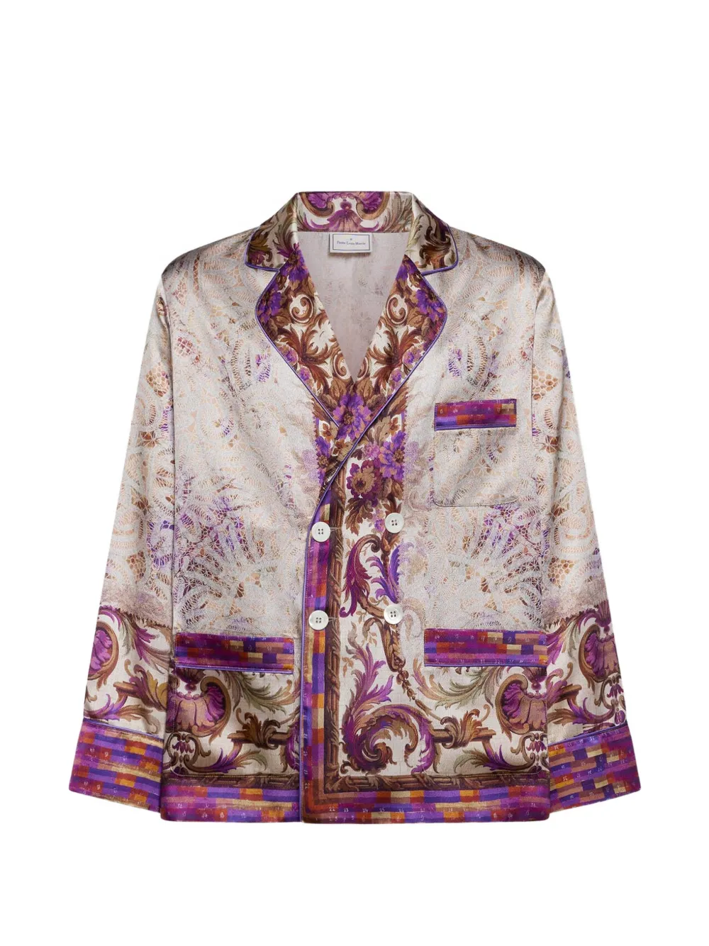 Pierre-Louis Mascia Mutka chest-pocket blazer - Toni neutri