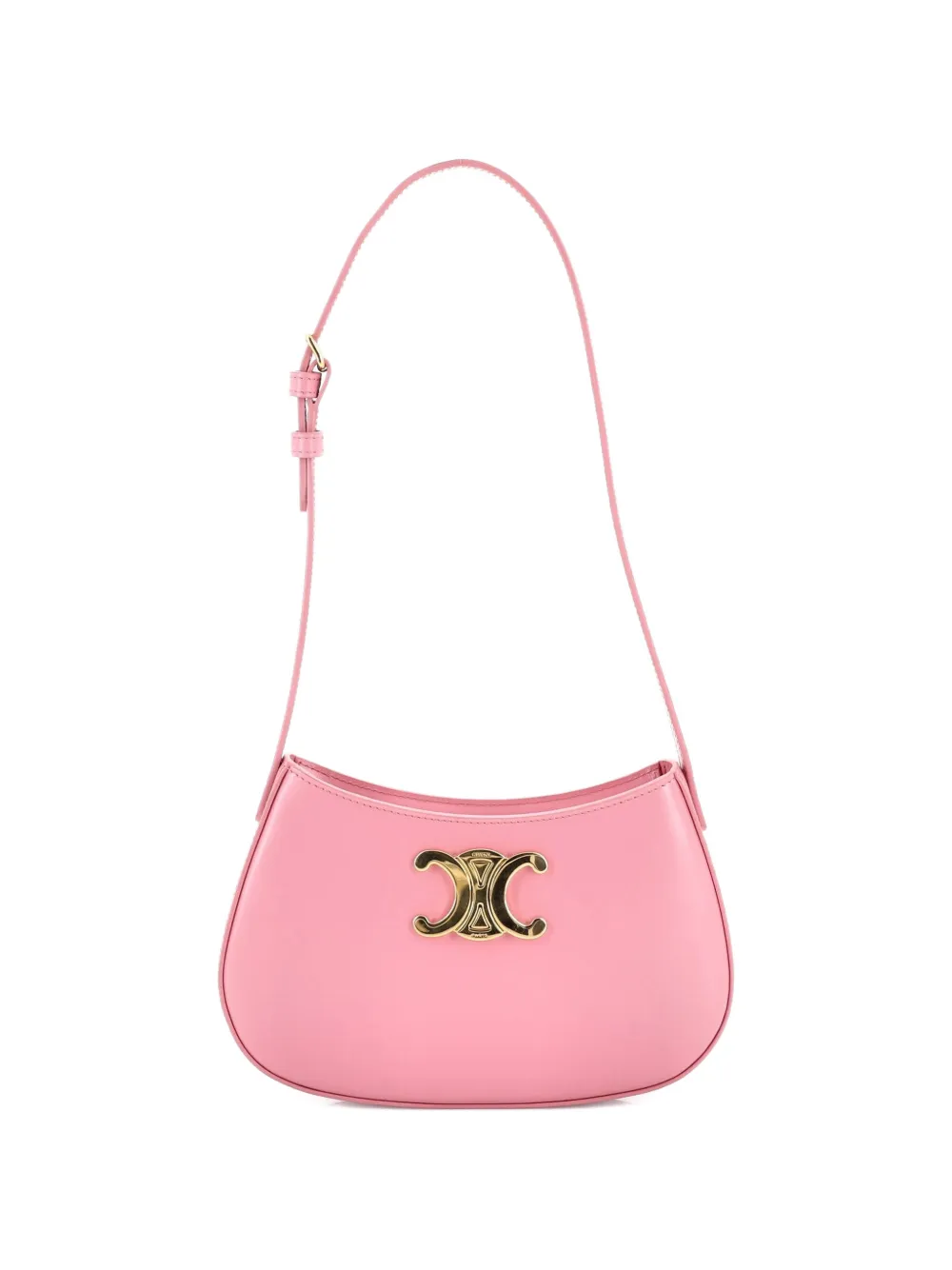 Celine Pre-Owned Triomphe Tilly Bag Smooth Calfskin Medium shoulder bag - Rosa