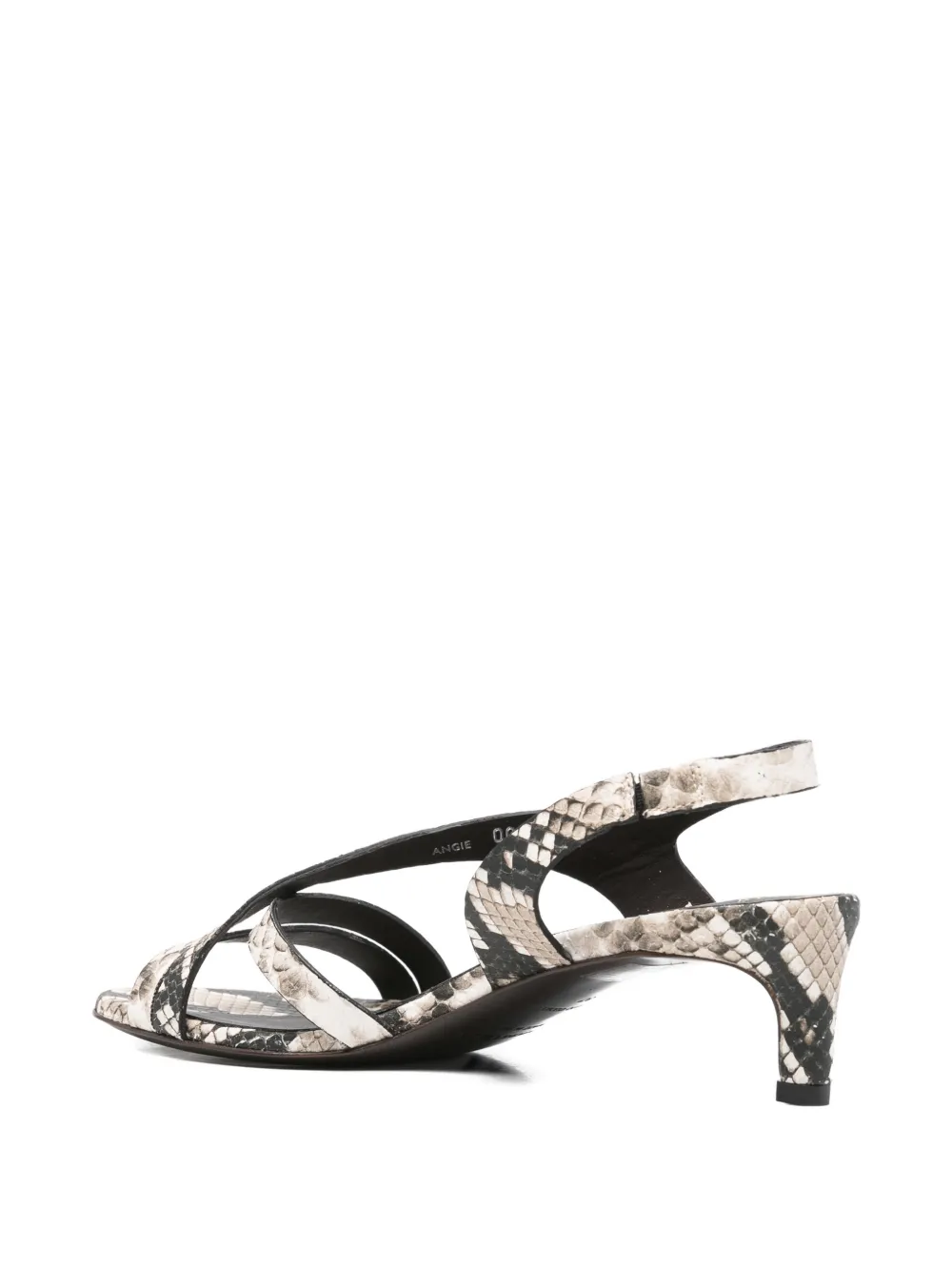 Officine Creative Angie sandalen met hak Beige