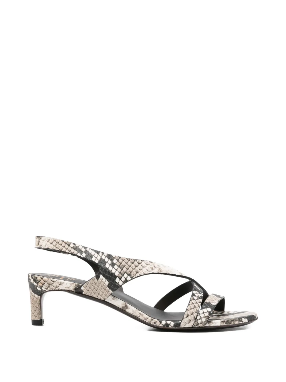 Officine Creative Angie sandalen met hak Beige