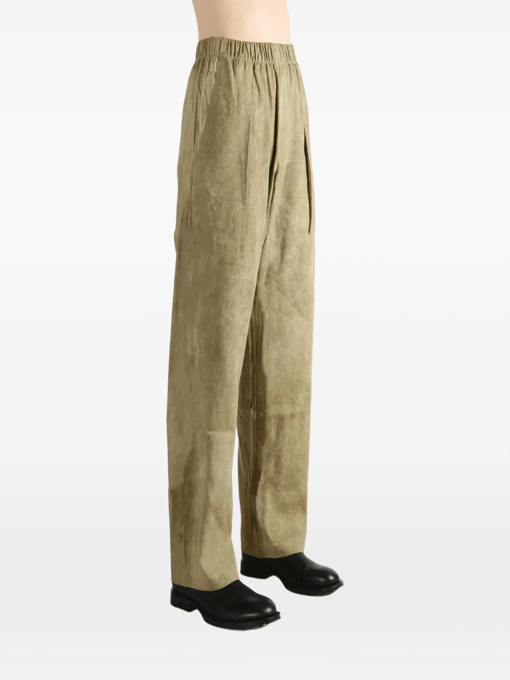 Cortana Cassian pleated trousers Groen