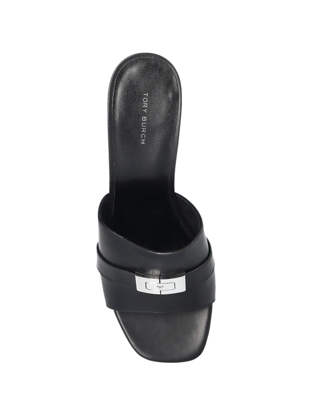Tory Burch Leelee leren sandalen Zwart