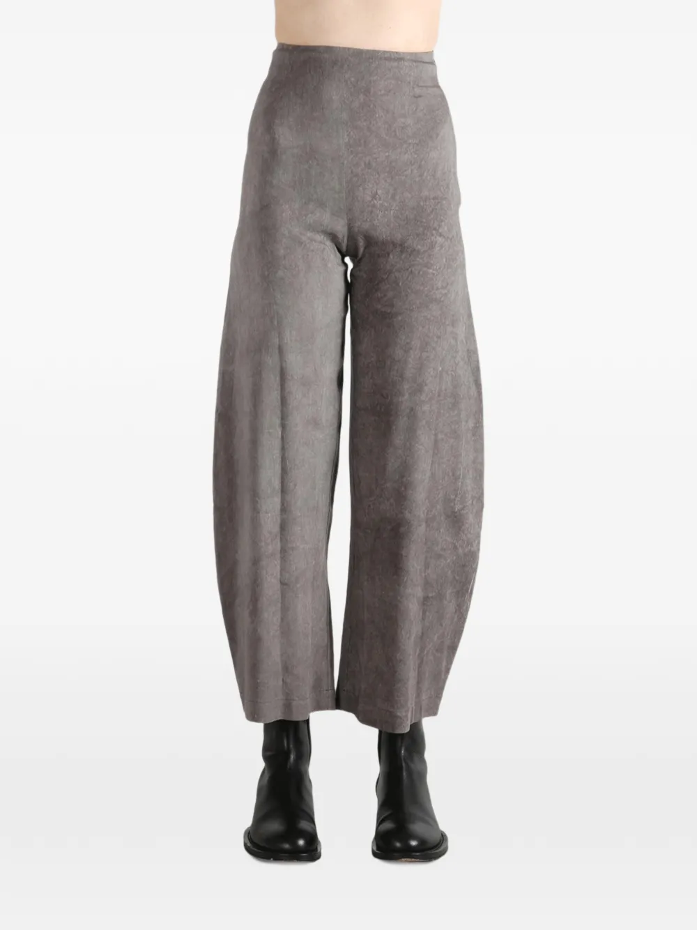  Cortana High-waisted Trousers - Grey 