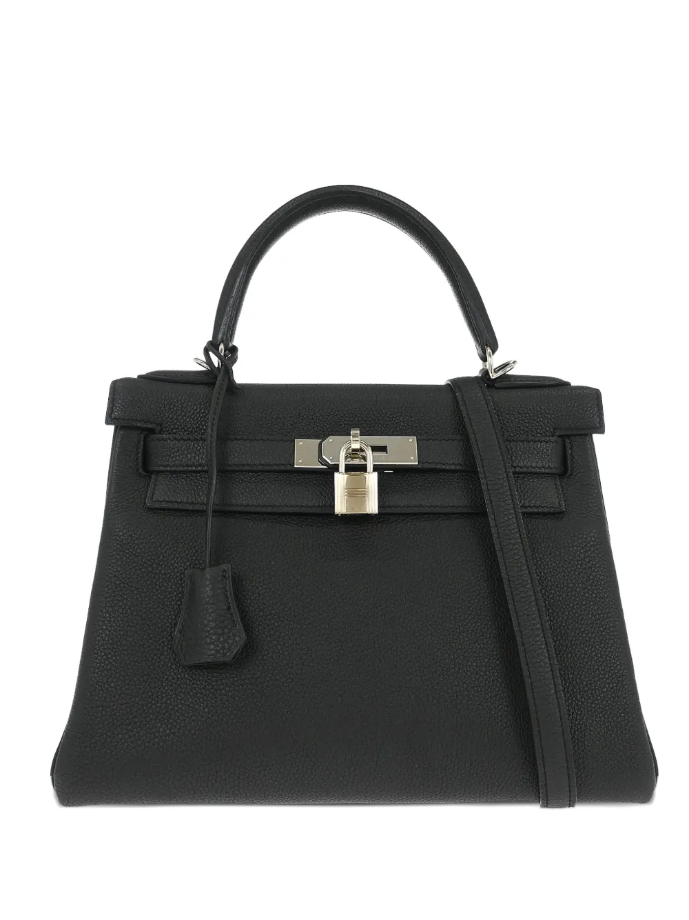 Hermès Pre-Owned Borsa tote Kelly Retourne 28 2018 - Nero