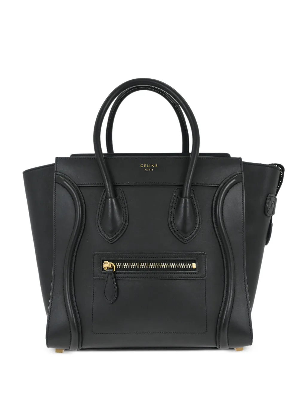 Celine Pre-Owned 2017 leather tote bag - Nero