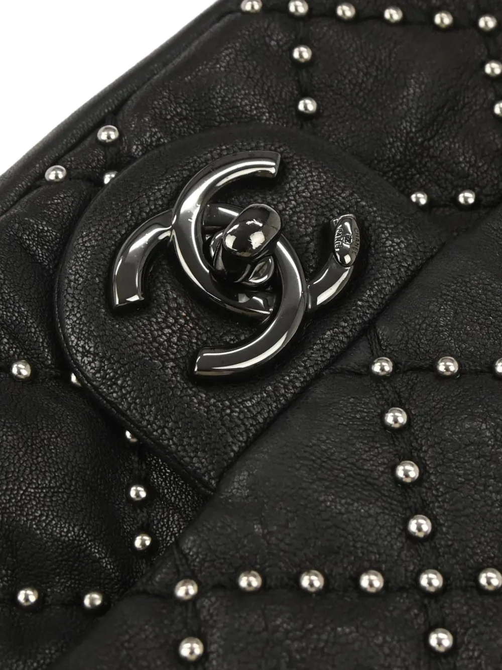 Timeless Studded Flap Shoulder Bag