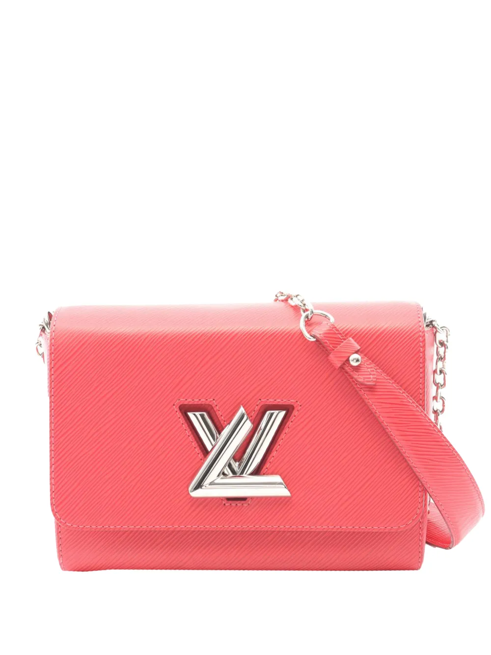 Louis Vuitton Pre-Owned Borsa a tracolla Twist MM in pelle Épi 2015 - Rosso