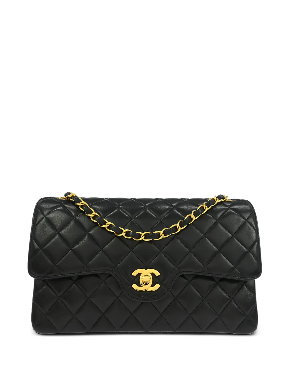 CHANEL Pre-Owned 1992 medium Double Flap shoulder bag - Nero
