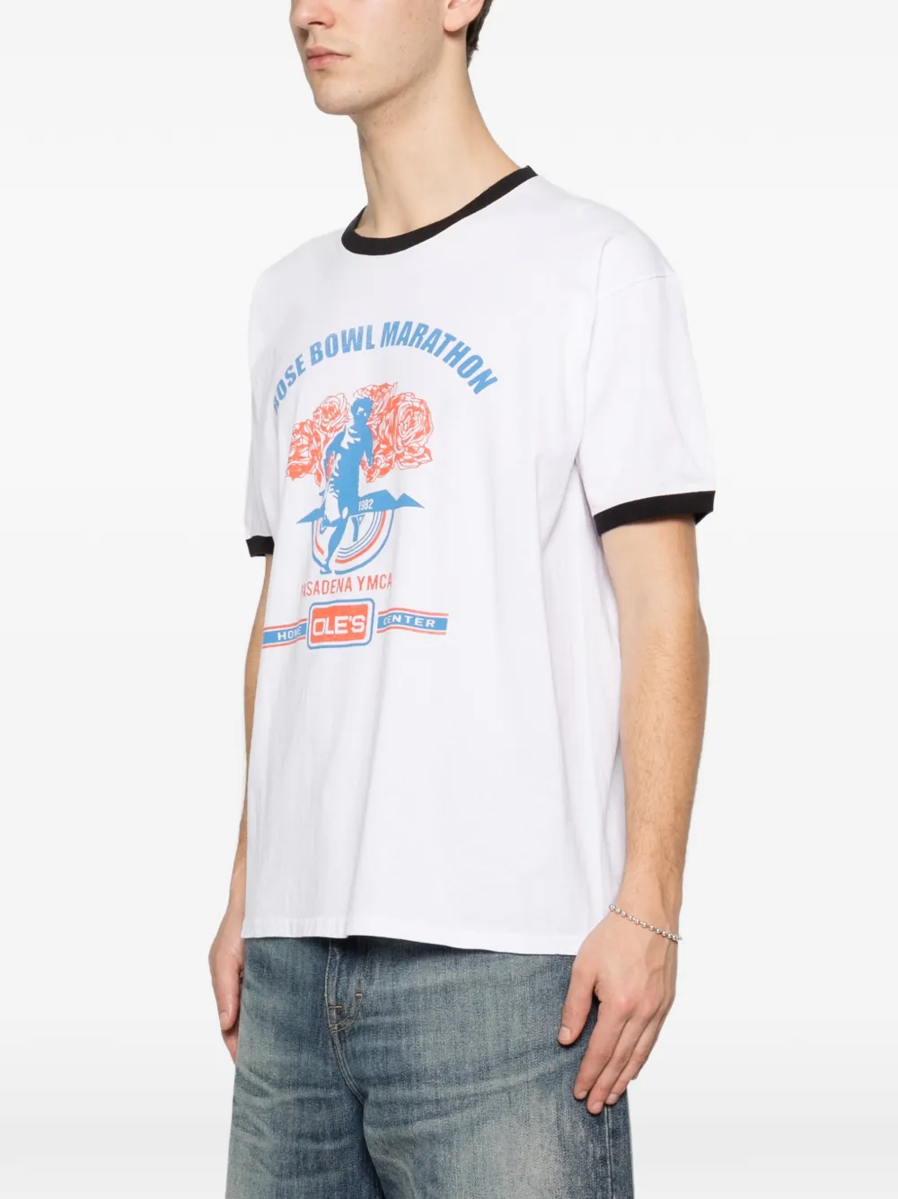 Print Crew-Neck T-Shirt