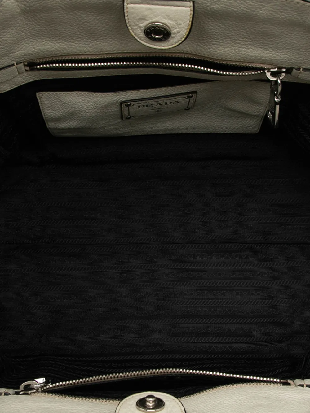 2000-2025 Vitello Daino Front Pocket Open Convertible Tote Satchel