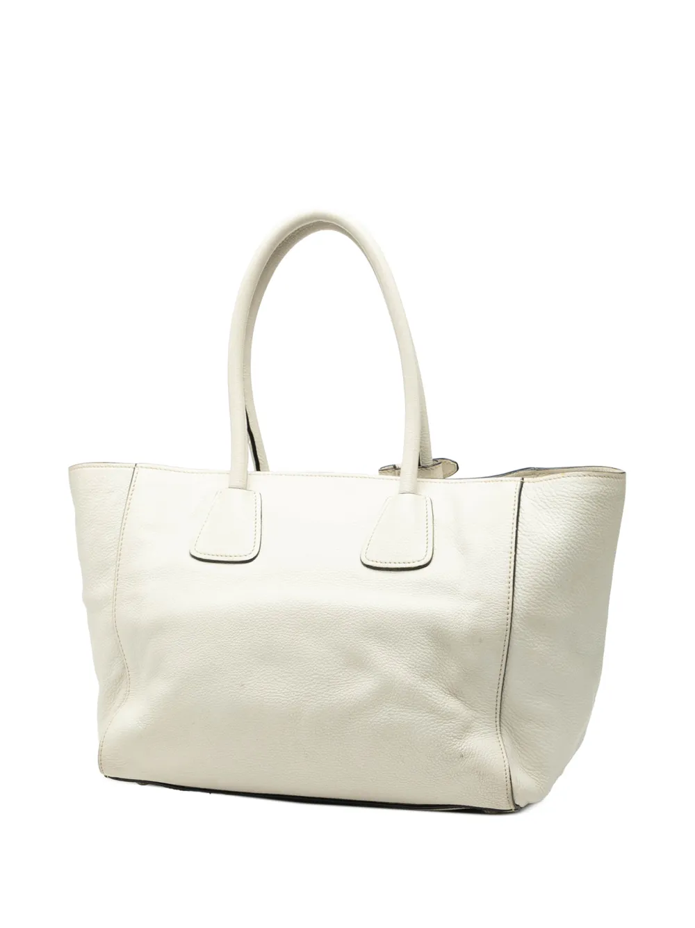 2000-2025 Vitello Daino Front Pocket Open Convertible Tote satchel