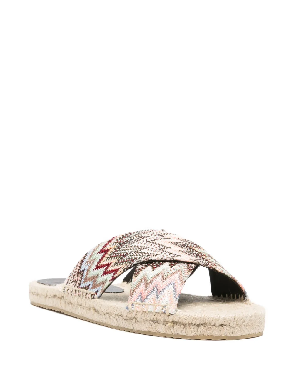 Missoni Espadrilles met gekruist patroon Beige