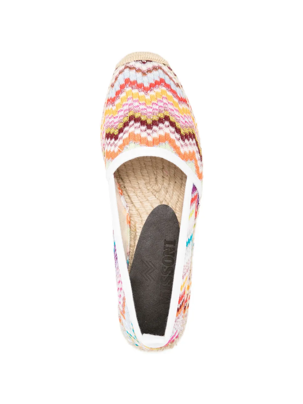 Missoni Espadrilles met chevron patroon Wit
