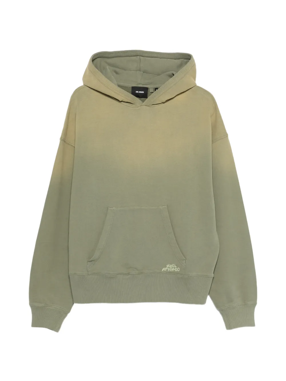 Axel Arigato ombre pouch hoodie - Verde