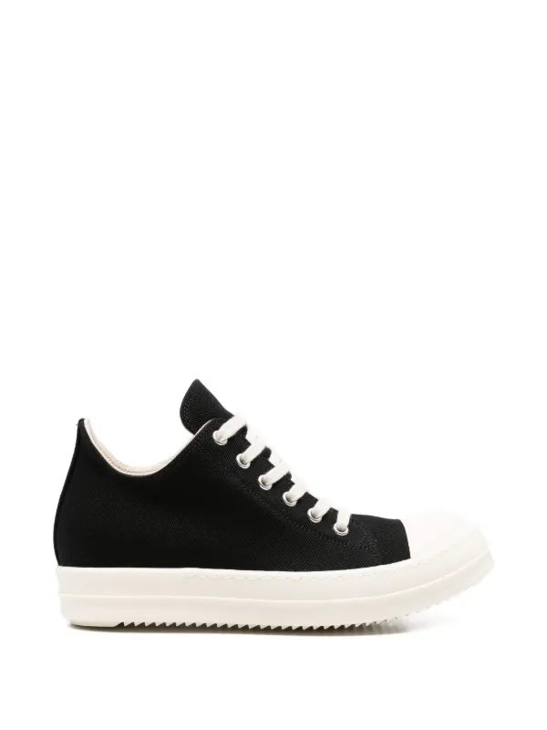 Rick Owens DRKSHDW トゥキャップ スニーカー | ブラック | FARFETCH JP