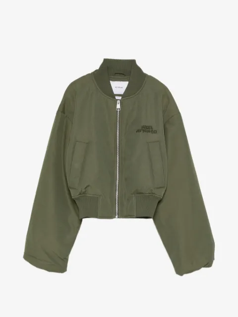 Axel Arigato Lola logo-embroidered bomber jacket