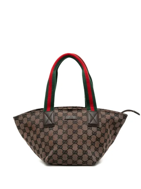 Gucci Pre-Owned 2000-2015 GG Canvas Web handbag