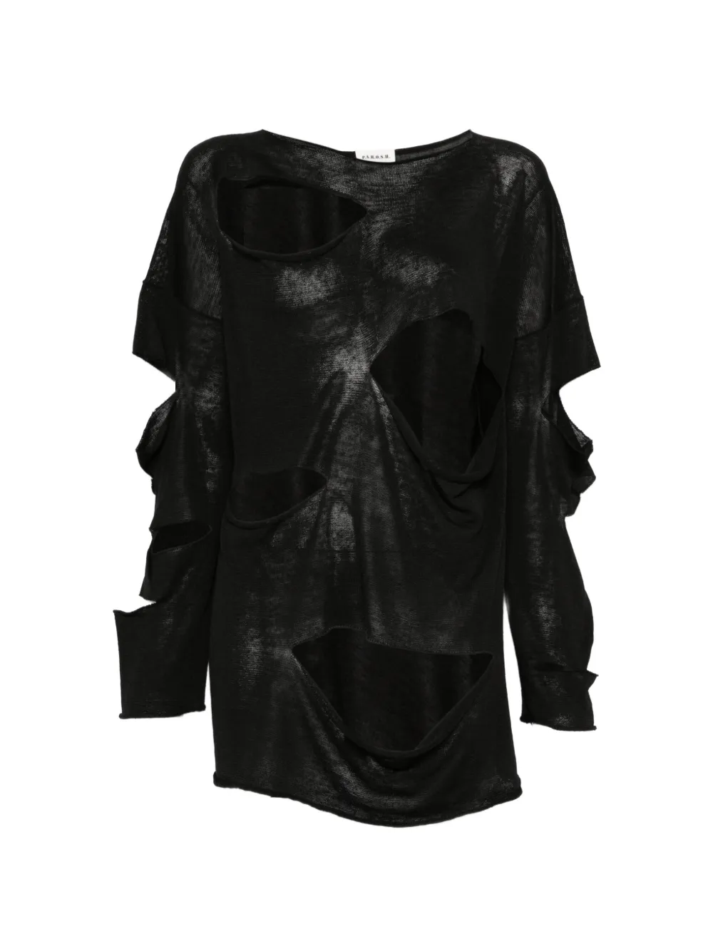 P.A.R.O.S.H. Babygirl cut-out sweater - Nero